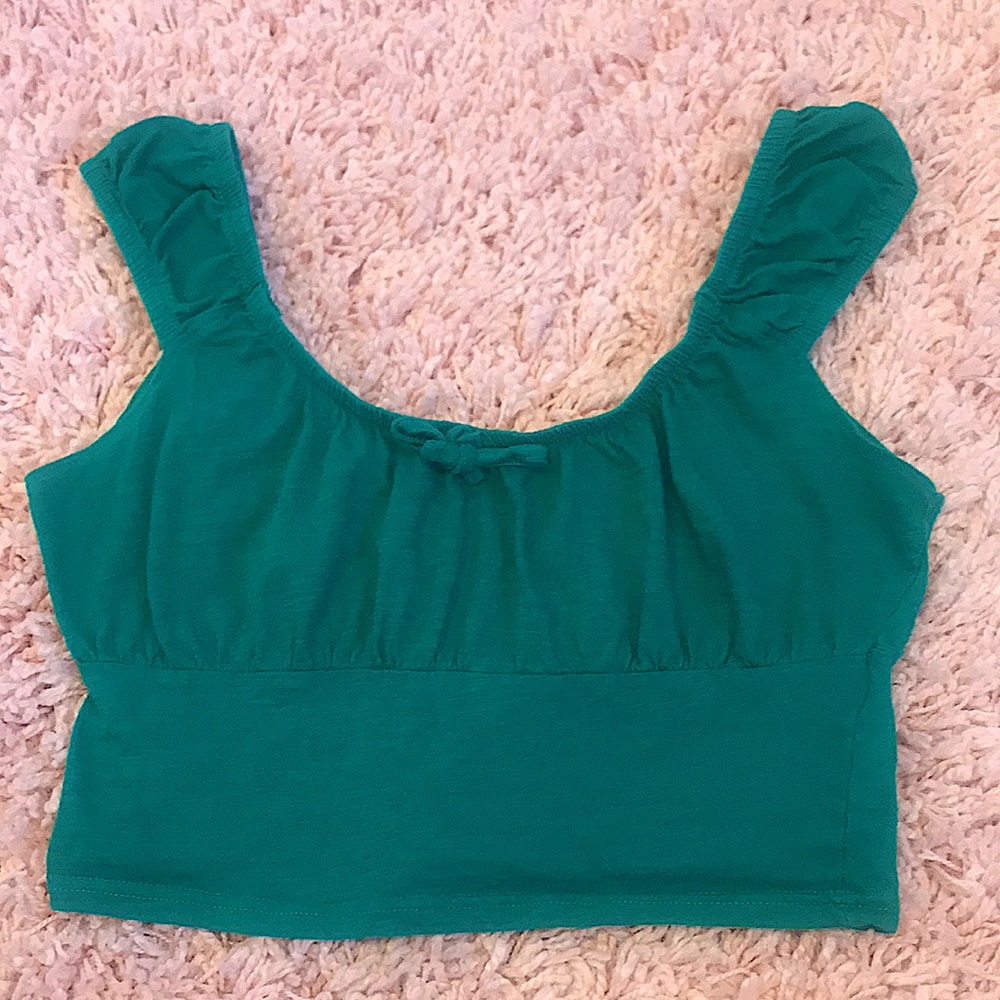 pacsun, green tank top